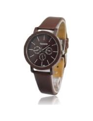 Compact Generous Round Dial Quartz Watch - BY ninetong
