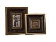 Disctinct Antique Style Wooden Framed Mirror 3"x3" (Shown Here as picture Frame)