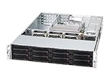  : Supermicro SC826 TQ-R800UB - Rack-mountable - 2U - extended ATX - SATA/SAS - hot-swap - power supply 800 Watt - black