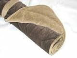 Bowser Luxury Quilted Pet Mat-MINK/KHAKI -Large
