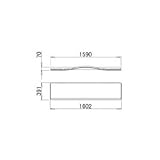 LIXIL メンテナンス部品 住器用部品 バスルーム 浴槽エプロン 16** ライトグレー[RTPB002]