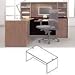 Alera VA214830MY Valencia Series Desk Shell, Mahogany, 48W x 30D x 29-1/2H