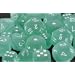 Chessex Dice: Polyhedral 7-Die Frosted Dice Set - Teal w/white
