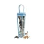 North American Animal Nature Tube 12 piece playset: Beaver, Owl, Moose, Bear, Racoon, Fox, Bison, Eagle, Cougar, Wolf, Deer, Rabbit