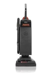 Hoover C1414900 Vacuum, Upright, Lightweight, 7.7 AMP Motor, 14 in.x13 in.x25 in., Black