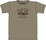 Last Call T-Shirt by The Mountain 100% Cotton Short Sleeve Shirt in Adult Sizes (Large Adult)