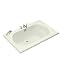 Kohler Soaking Tub K-1169-NG. 66''L x 42''W x 22''H, Tea green