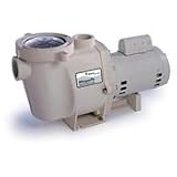 Pentair 011515 Stainless Steel WhisperFlo Full-Rated Energy Efficient Pool Pump, 2-Horsepower 208/230-Volt
