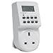 Electronic digital mains Timer Socket Plug-in with LCD Display 12/24 Hour 7 Days