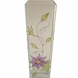 Lilac Passion Slim Square Vase