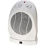 Oscillating Heater Fan, 750/1500W