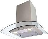 Amica KH17061E Dunstabzugshaube Flachschirmhaube / 60 cm / 760 mÂ³/h / 3 Stufen / Abluft