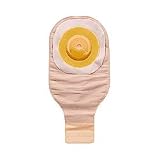 Premier Lock 'n Roll Drainable Pouch, Cut-to-Fit Convex Flextend Skin Barrier, with Tape, Beige, Length 12", Barrier 1 1/2", 5/Bx, HOL8508