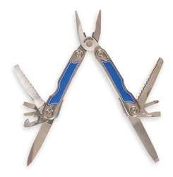 Westward 1YJC6 Multi-Tool, 10 Tools, 15 Functions, Sheath