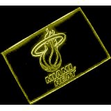 NBA Miami Heat Team Logo Neon Light Sign (yellow)