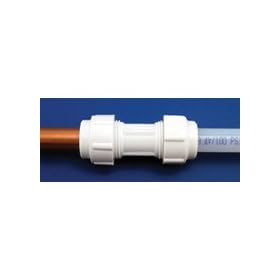 Motorhome Trailer and RV Plumbing Water Pipe Line Transition Fitting, 3/4CU x 3/