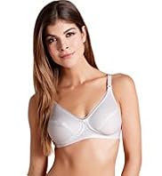 Mesh Trim Non-Wired Bra