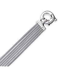 Sterling Silver Fancy Strand Bracelet - 7 Inch
