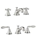 Grohe 20 800 EN0 Seabury Wideset Lavatory Faucet, Infinity Brushed Nickel