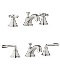 Grohe 20 800 EN0 Seabury Wideset Lavatory Faucet, Infinity Brushed Nickel