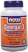 NOW OMEGA-3 FISH OIL 1000 MG SOFTGELS