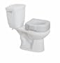 Drive Medical Raised Toilet Seat With No Arms White - Case of 3 - Model 12040-3