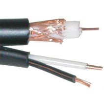 Cables To Go - 43115 - 1000ft Siamese RG59/U Coaxial Cable with 18/2 Power Cable