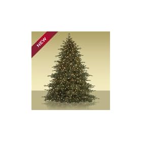  9 inch Sugarlands Spruce Realistic Christmas Trees w/Lights