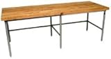 IMAGE OF Bakers Production Table - Galvanized Frame 72x30