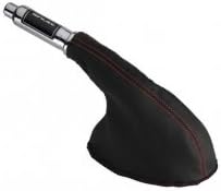 Shutt Auto Chrome E-Brake Handle With Black Leather Boot