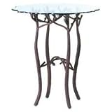 KALCO F730PD PONDEROSA PUB TABLE, SCALLOPED TABLE GLASS INCLUDED