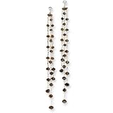 Chocolate Diamond Briolette Earring - JewelryWeb