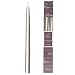 Price’s Handmade Silver Venetian Dinner Candles (Pair)