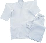 Super Middleweight 8.5 oz Traditional Karate Uniform - White