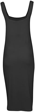 Womens Ladies Plain Strappy Bodycon Midi Dress