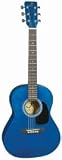 J. Reynolds 36" 3/4-size Acoustic Guitar - Transparent Blue
