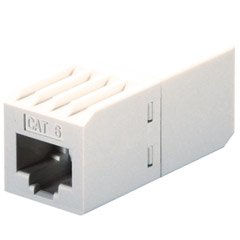Wired Home IC6W RJ45 In-Line Coupler Cat 6 White