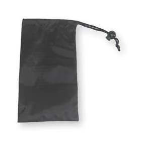 Industrial Grade 2YAX8 Drawstring Nylon Case w/Lock Stop, Black