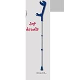 Safe In ANATOM Soft Forearm Crutch and Cuff Handle GREY
