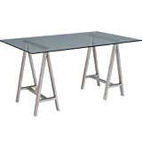 Traditional Accents 5001100 Architect's Table Set - Glass & Base