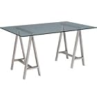 Traditional Accents 5001100 Architect's Table Set - Glass and Base by Traditional Accents