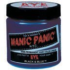 Manic Panic ~ Semi-Permanent Hair Dye ~ Black and Blue