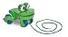 MELISSA & DOUG WOODEN FROLICKING FROG PULL TOY