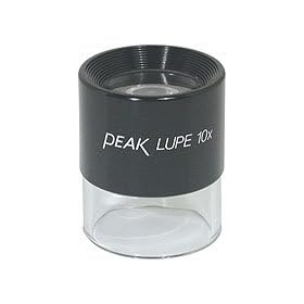 Click here to buy 10x Two-Element Loupe With Clear Skirt.