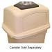 Ash Tray with Top, 14-5/8