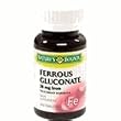 Ferrous Gluconate 28 Mg Tablets by Natures Bounty - 100 Ea