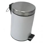 Poubelle � p�dale 3L avec couvercle e...