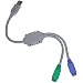 USB 1.1 TO TWIN PS2 ADAPTOR CABLE 0.2m KEYBOARD / MOUSE