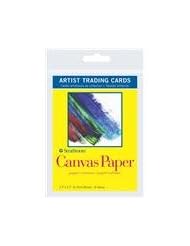 Strathmore Artist Trading Cards 2 1/2 in. x 3 1/2 in. 300 series Canvas paper Pack 10 cards