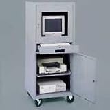 Computer Security Cabinet - Gray